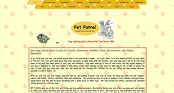 Desktop Screenshot of petpatrol.biz